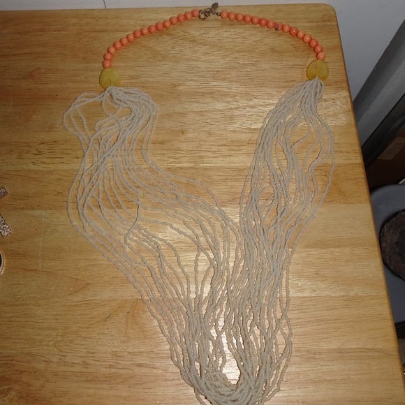 Lydell N.Y.C. Seed Bead~Beaded Necklace - Picture 1 of 4